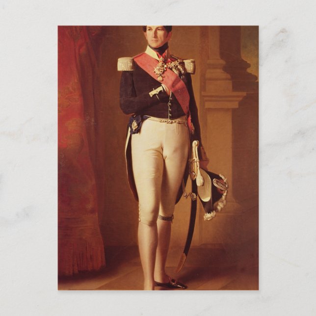 Leopold I c.1846 Vykort (Framsida)