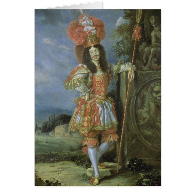 Leopold mig, helig romersk kejsare hälsningskort (Framsidan)