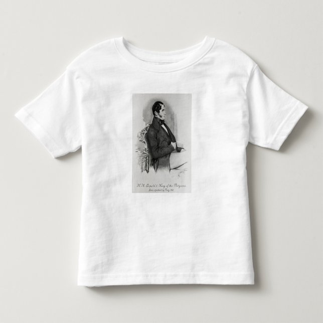 Leopold mig, kung av belgarna tee shirt (Framsida)