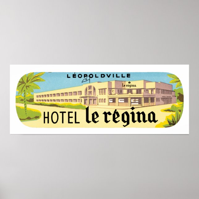 Leopoldville Hotel Le Regina Poster (Framsidan)