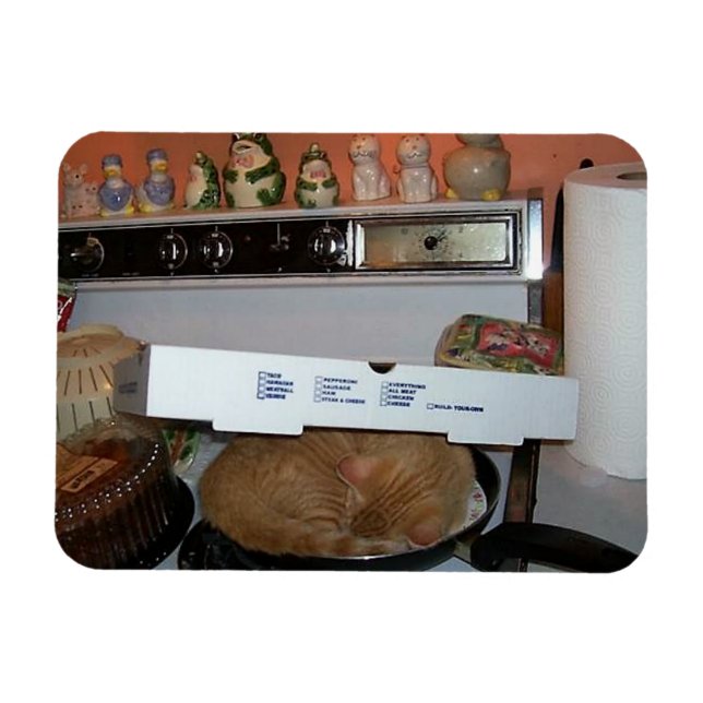 Leo's Pizza Blanket Magnet (Horisontell)