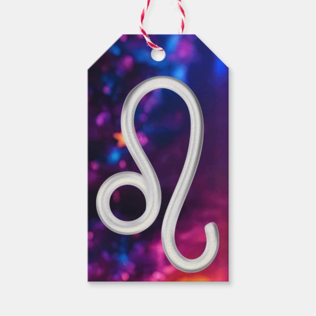 Leos presenttagg presentetikett (Framsidan)