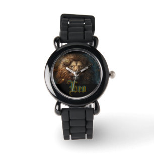 Leos stjärntecken armbandsur