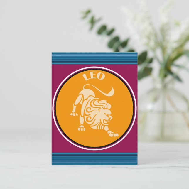 Leos vykort (Stående Fram)