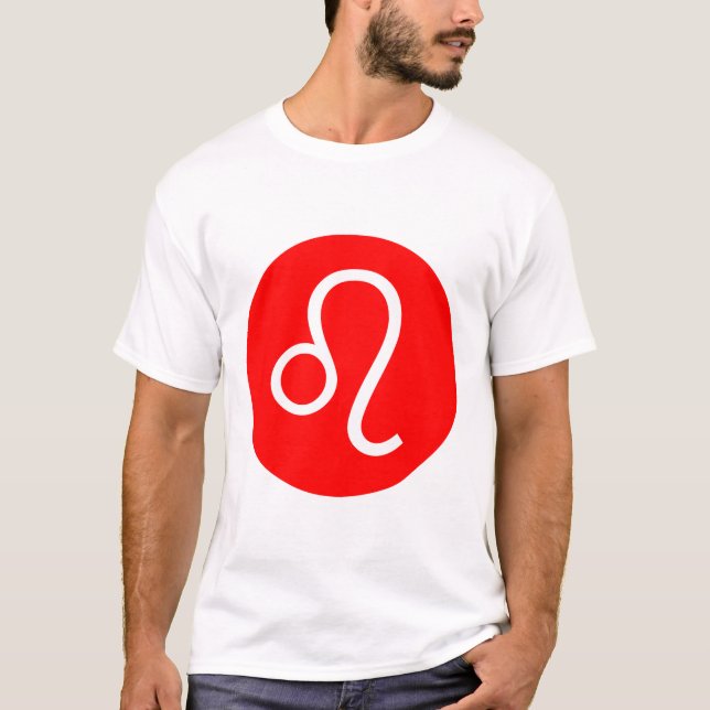 Leosymbol - Anpassad Tee (Framsida)
