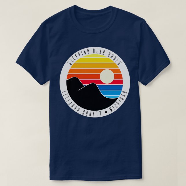 Lepande björn Dunes 2 T Shirt (Design framsida)