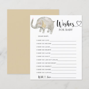 Lephant Party önskemål för baby