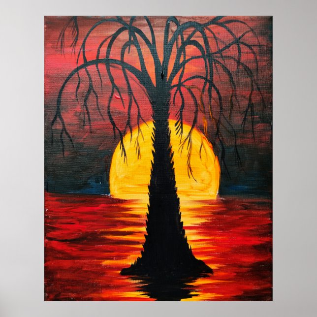 Lepidodendron träd poster (Framsidan)