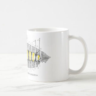 Lepidoptera Pittsburghia-Zazzle Kaffemugg