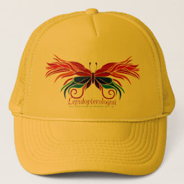 "Lepidopterolog (λεπίδος πτερόν)  Basebollkeps" Truckerkeps