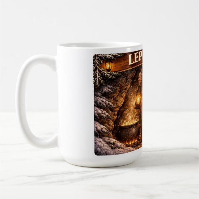 Leppaludi isländsk jultomte kaffemugg (Vänster)