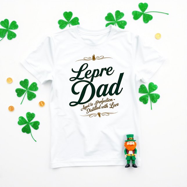 Lepre Pappa Whiskey Inspired St. Patrick's Day T Shirt (Skapare uppladdad)