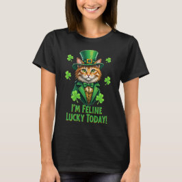Leprecat St Catrick's Day, Leprecat St Patrick's D T Shirt