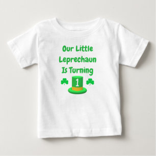 Leprechaun 1:a födelsedagen t shirt