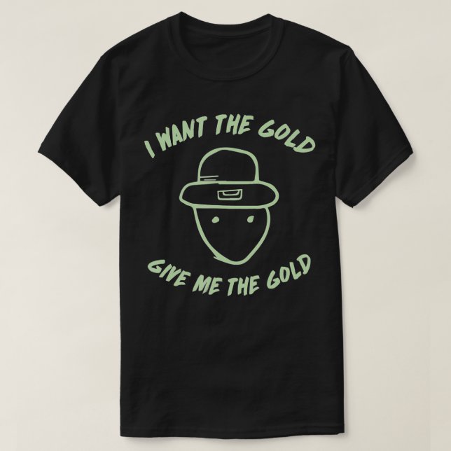 Leprechaun Amateur Sketch Meme Irish Funny St Patr T Shirt (Design framsida)