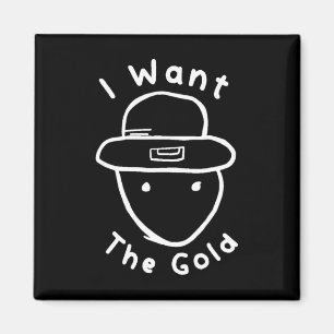 Leprechaun Amateur Sketch Meme St Patricks D Magnet