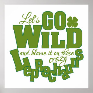 Leprechaun-anpassningsbarna poster