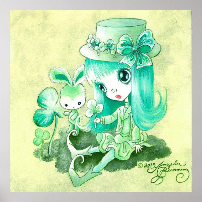 Leprechaun Belle Poster (Framsidan)