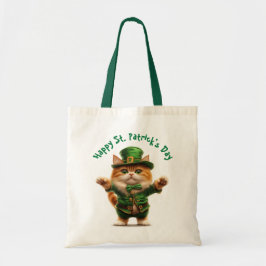 Leprechaun Cat St. Patrick Day Sweatshirt - Cute Tygkasse
