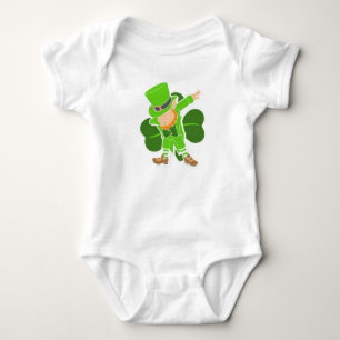 Leprechaun Dab Dance St patricks day Baby Shower T Shirt