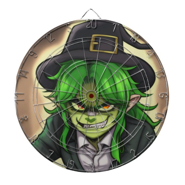 Leprechaun dartboard darttavla (Framsidan)