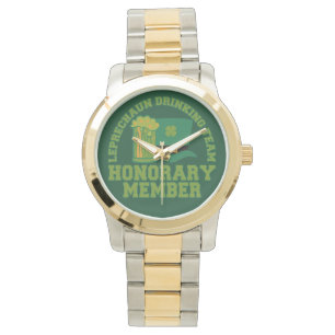 Leprechaun Drinking Team-klockor Armbandsur