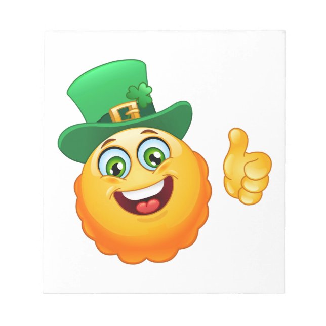 leprechaun emoji anteckningsblock (Framsida)