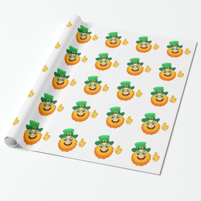 leprechaun emoji presentpapper (Utrullad)