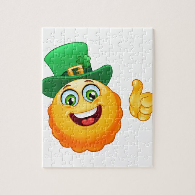 leprechaun emoji pussel (Vertikal)