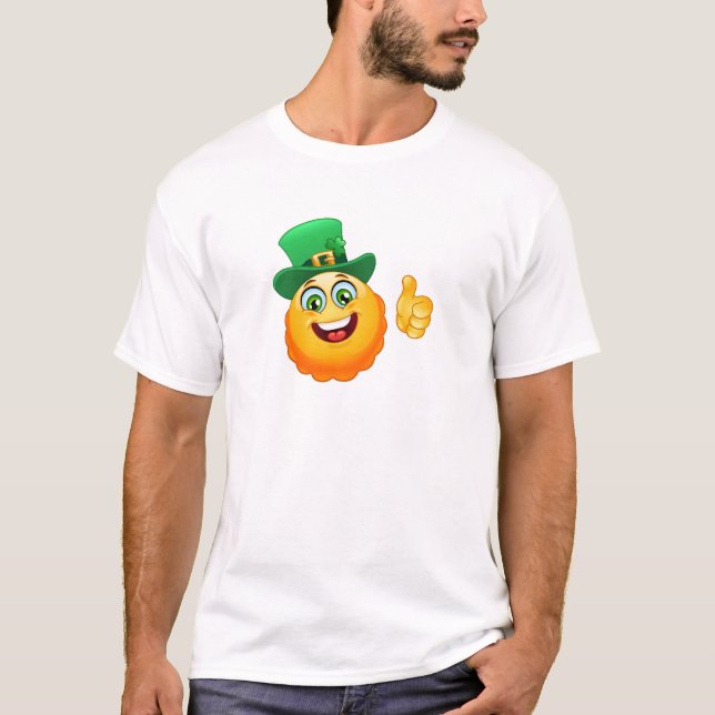 leprechaun emoji tee (Framsida)