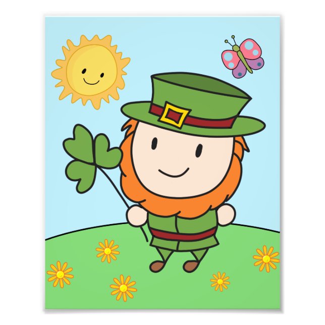 Leprechaun Fototryck (Framsidan)