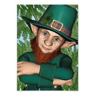 Leprechaun Fototryck