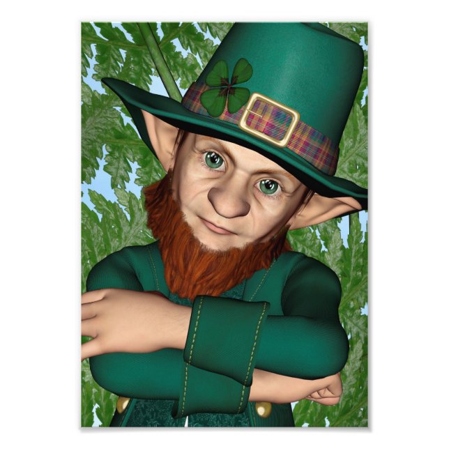 Leprechaun Fototryck (Framsidan)