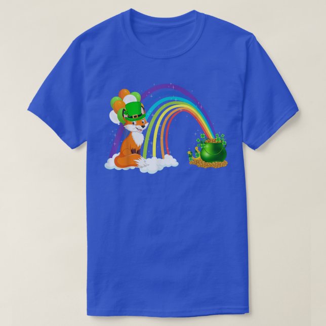 Leprechaun Fox St. T Shirt (Design framsida)