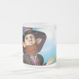 Leprechaun Frostad Glasmugg