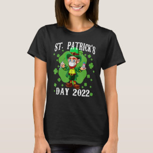 Leprechaun Fully vaccinerad Funny Saint patrick T Shirt