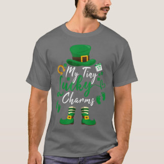 Leprechaun Gravid St patrick's day 22 Min lilla L T Shirt