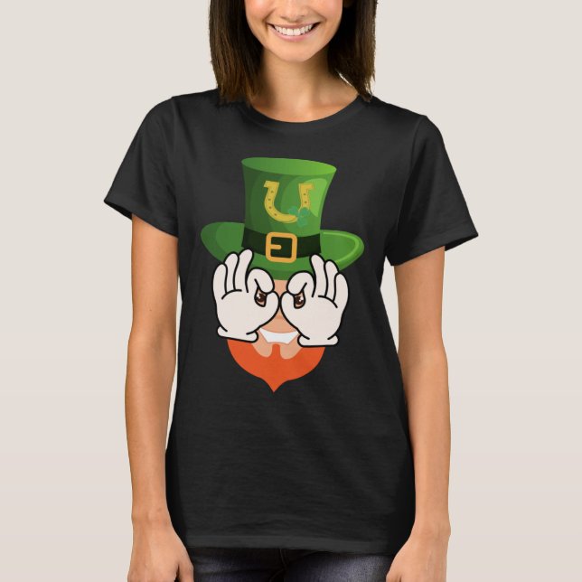 Leprechaun Griddy Dance St patricks day Kids T Shirt (Framsida)