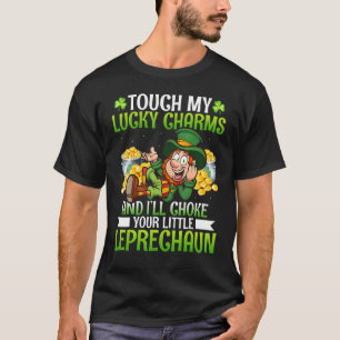 Leprechaun Guld för St patrick's day Touch My Tur T Shirt