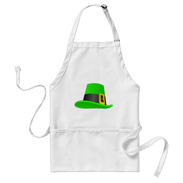Leprechaun-hatt med låsbeslag förkläde (Framsidan)