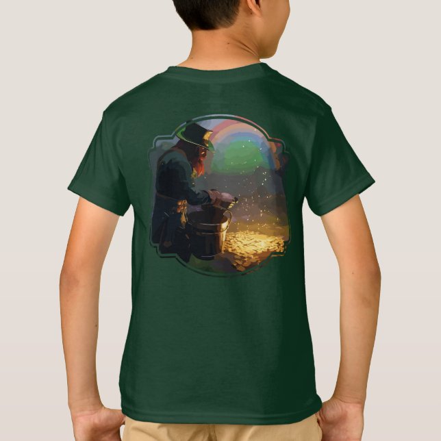 Leprechaun Hideaway T Shirt (Baksida)