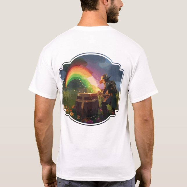Leprechaun Hideaway T Shirt (Baksida)