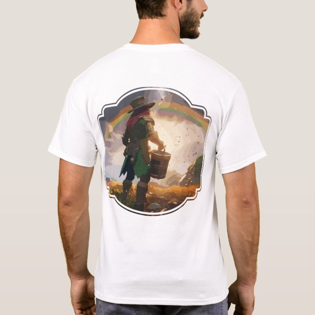 Leprechaun Hideaway T Shirt (Baksida)