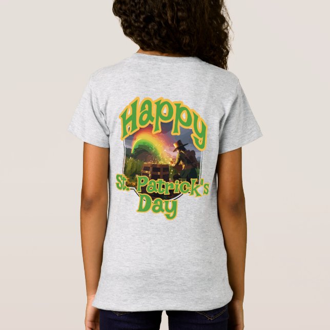 Leprechaun Hideaway T Shirt (Baksida)