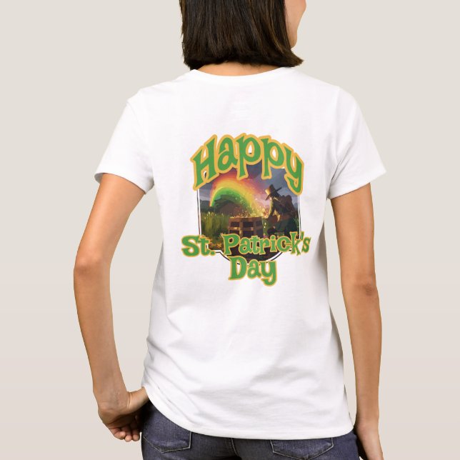 Leprechaun Hideaway T Shirt (Baksida)