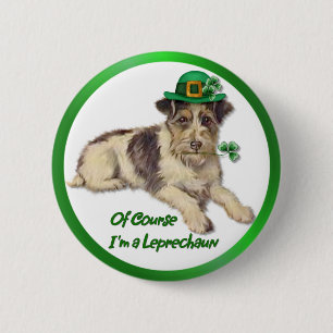 Leprechaun Hund Knapp