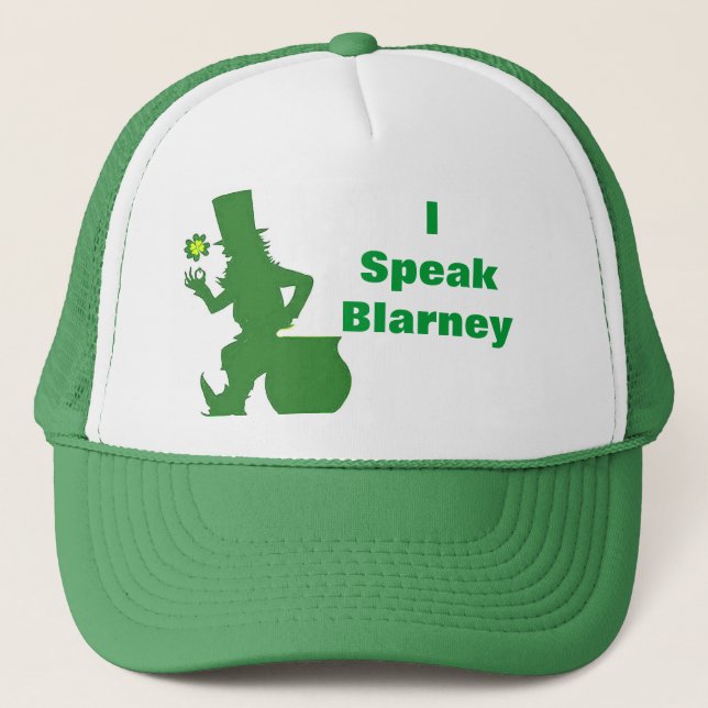 LEPRECHAUN I TALAK BLARNEY hat Keps (Framsida)