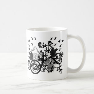 Leprechaun in Black Kaffemugg