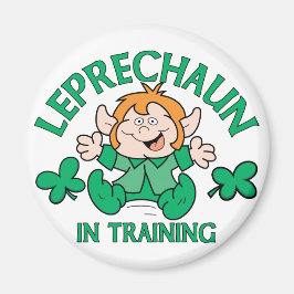 Leprechaun in Training Magnet
