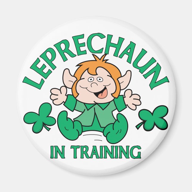 Leprechaun in Training Magnet (Framsidan)